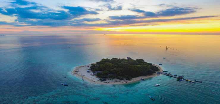 Beberapa Destinasi Pulau Terkecil Di Dunia